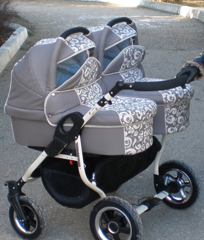Продаю коляску Tako Jumper Duo для двойни и погодок